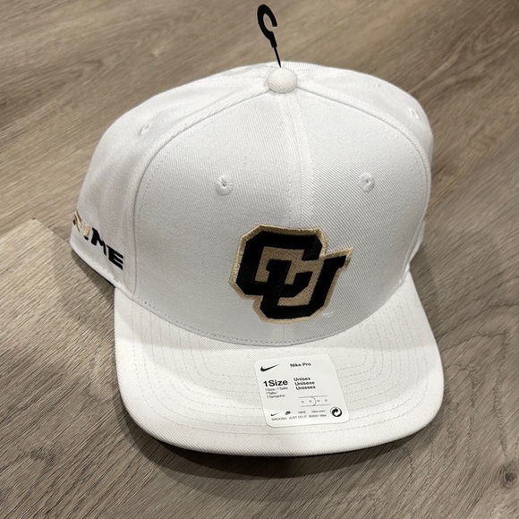 Colorado University Buffaloes Nike White Prime SnapBack - Picture 2 of 7